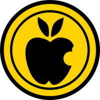 apple icon with bite